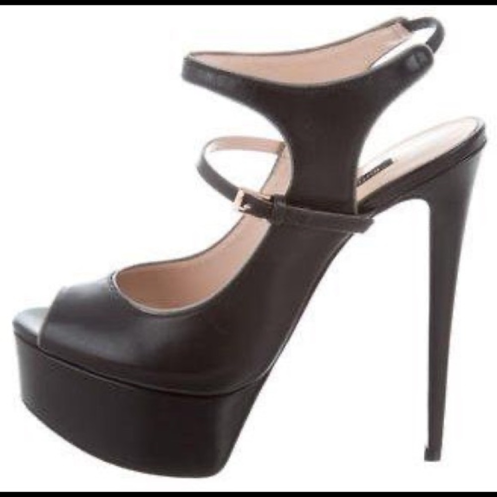 Ruthie Davis platform Lebon Mary-janes heels